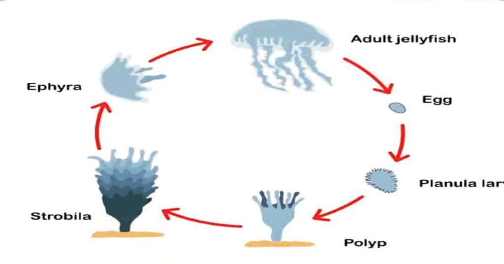 Jellyfish Life Cycle Life stages, Death & Fascinating Facts Learn About Nature